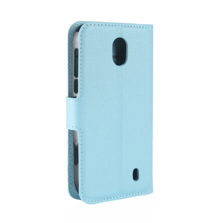 For Nokia 1 Litchi Texture Horizontal Flip Leather Case with Wallet & Holder & Card Slots