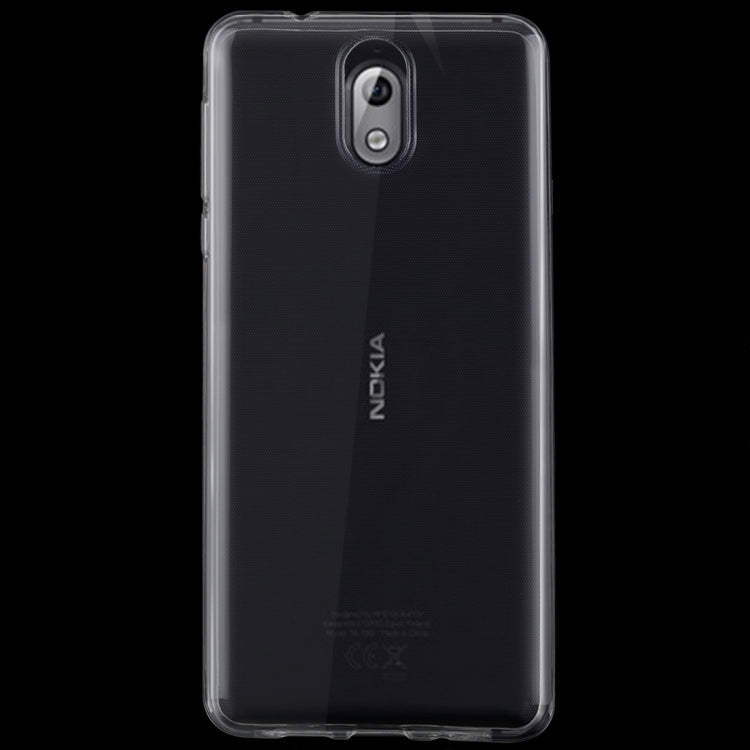 0.75mm Transparent TPU Case for Nokia 3.1