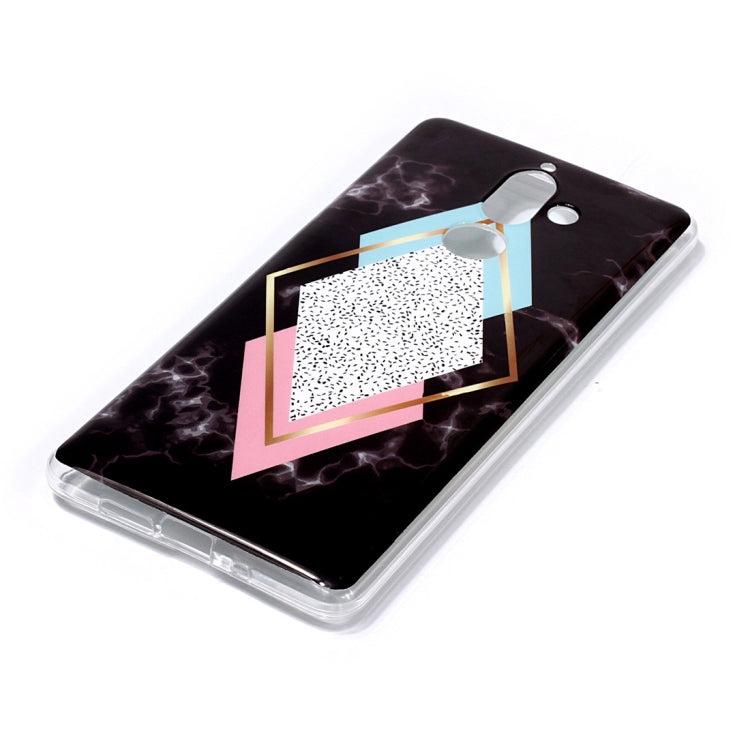 Marble Pattern TPU Soft Protective Case For Nokia 7 Plus