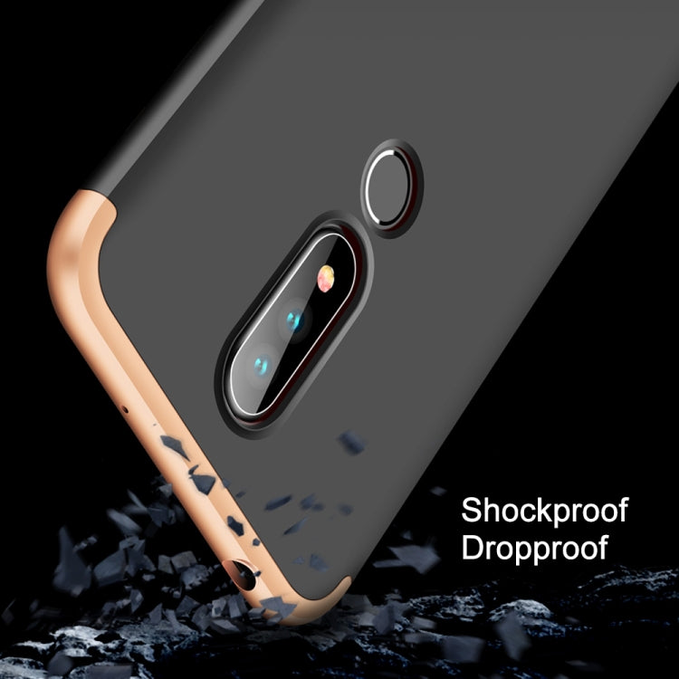 GKK Three Stage Splicing Full Coverage PC Case for Nokia X6 (2018) / 6.1 Plus