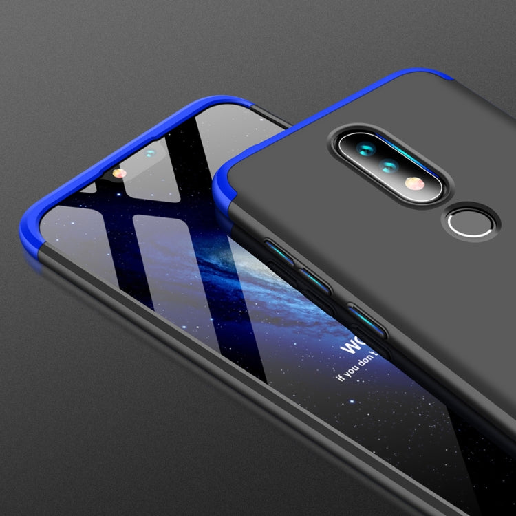 GKK Three Stage Splicing Full Coverage PC Case for Nokia X6 (2018) / 6.1 Plus