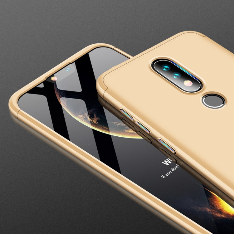 GKK Three Stage Splicing Full Coverage PC Case for Nokia X6 (2018) / 6.1 Plus