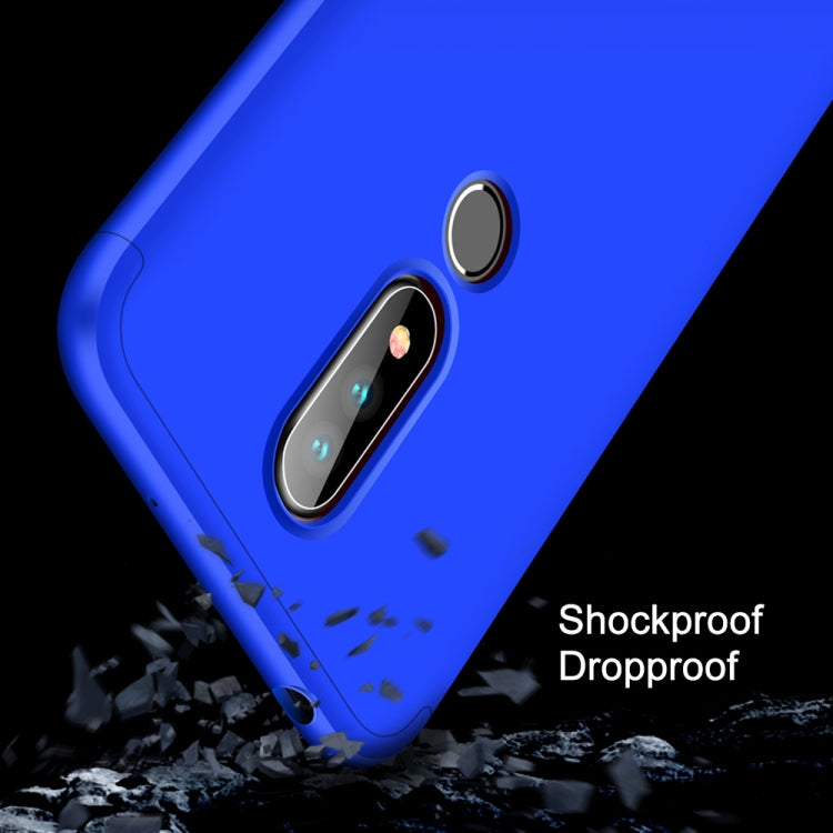 GKK Three Stage Splicing Full Coverage PC Case for Nokia X6 (2018) / 6.1 Plus