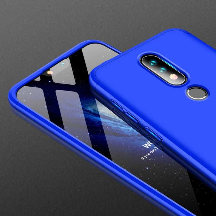 GKK Three Stage Splicing Full Coverage PC Case for Nokia X6 (2018) / 6.1 Plus