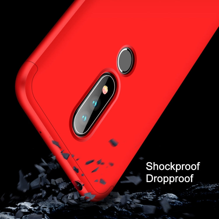 GKK Three Stage Splicing Full Coverage PC Case for Nokia X6 (2018) / 6.1 Plus