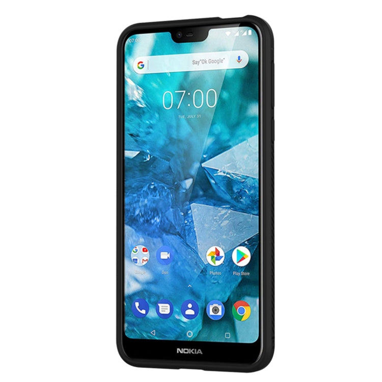 lenuo Leshen Series Stripe Texture TPU Case for Nokia 7.1