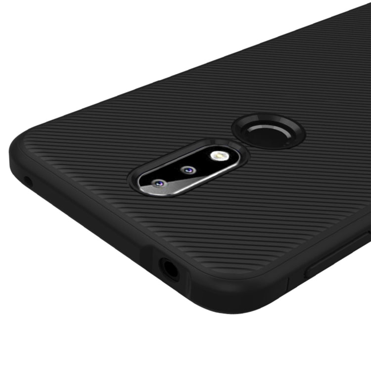 lenuo Leshen Series Stripe Texture TPU Case for Nokia 7.1