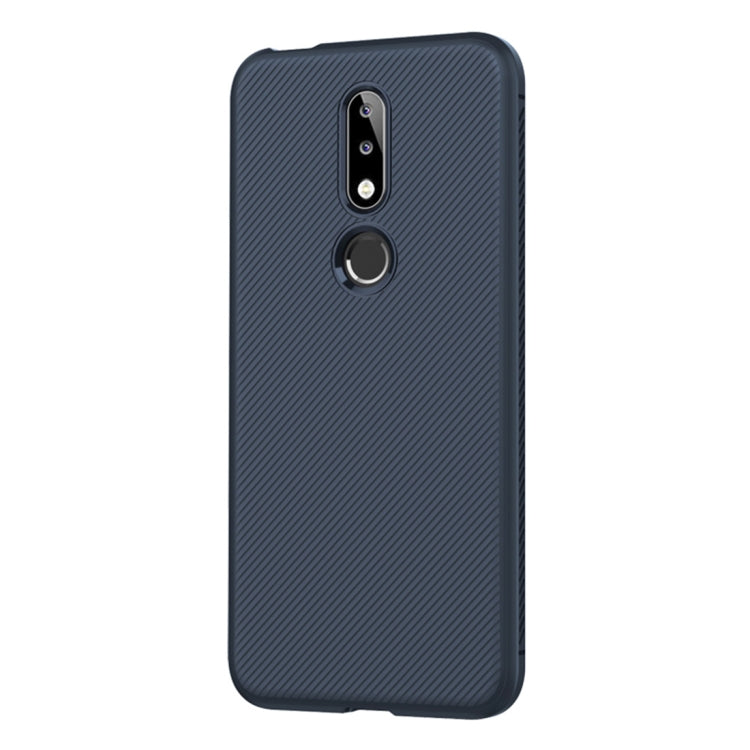 lenuo Leshen Series Stripe Texture TPU Case for Nokia 7.1