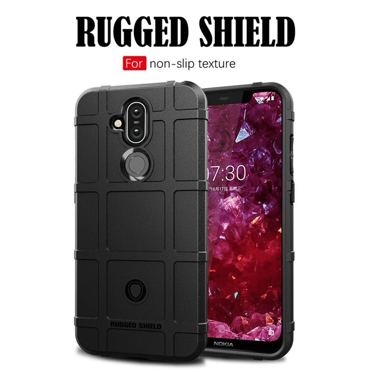 Shockproof Protector Cover Full Coverage Silicone Case for Nokia 8.1 / X7