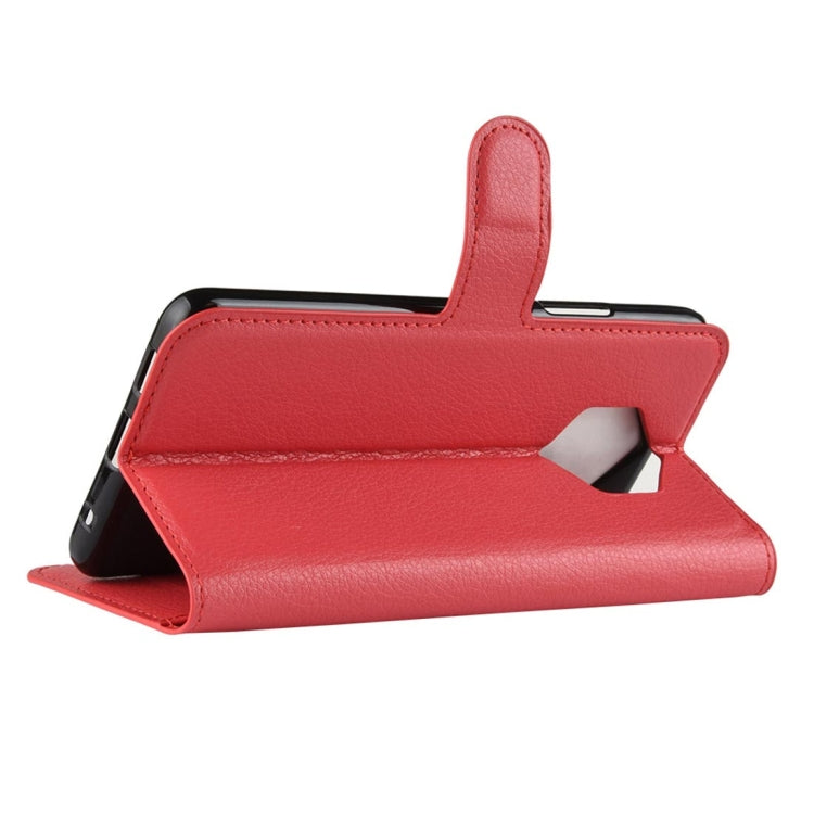 Litchi Texture Horizontal Flip PU Leather Case with Magnetic Buckle & Holder & Card Slots & Wallet For Nokia 9PureView