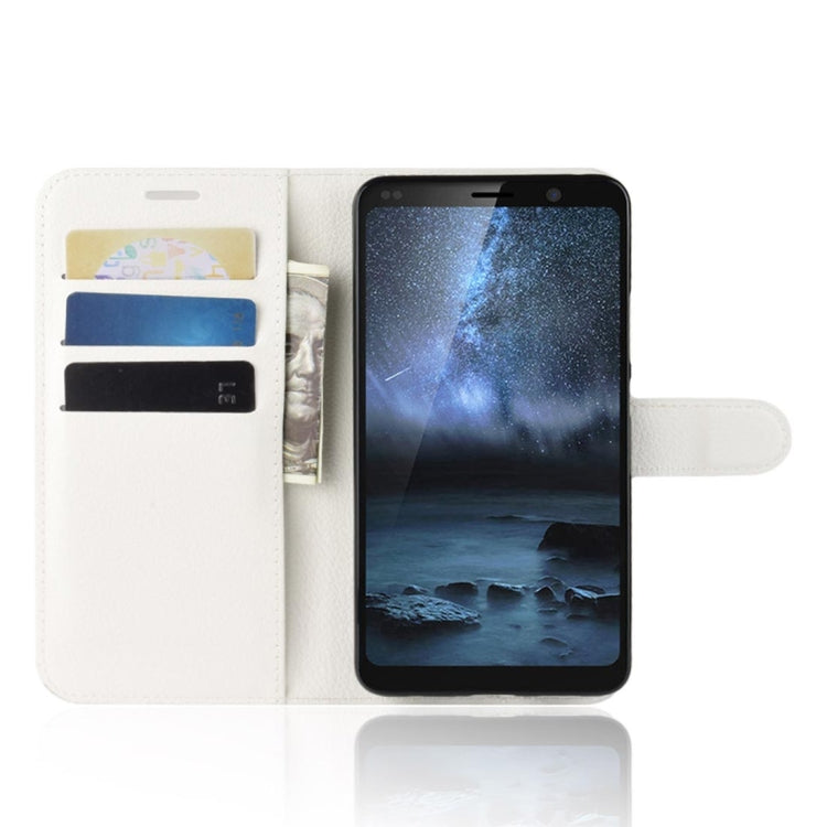 Litchi Texture Horizontal Flip PU Leather Case with Magnetic Buckle & Holder & Card Slots & Wallet For Nokia 9PureView