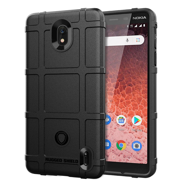Shockproof Rugged Shield Full Coverage Protective Silicone Case for Nokia 1 Plus
