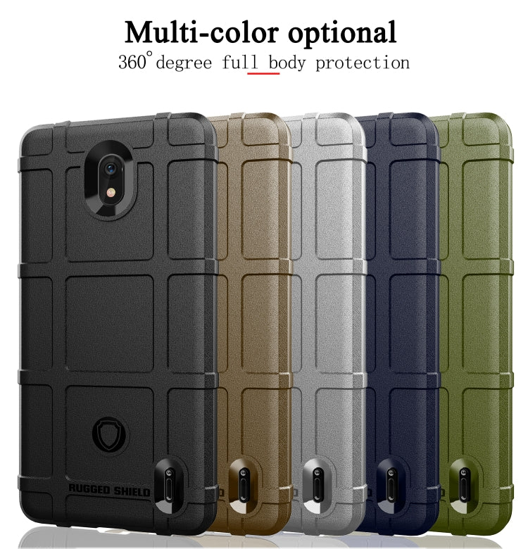 Shockproof Rugged Shield Full Coverage Protective Silicone Case for Nokia 1 Plus