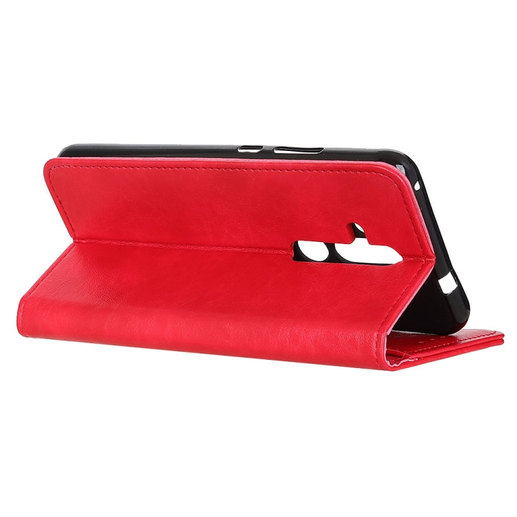 Magnetic Retro Crazy Horse Texture Horizontal Flip Leather Case for Nokia X71, with Holder & Card Slots & Wallet