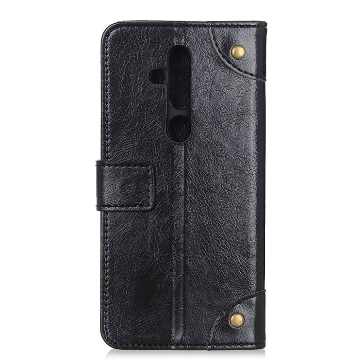 Copper Buckle Nappa Texture Horizontal Flip Leather Case for Nokia X71, with Holder & Card Slots & Wallet