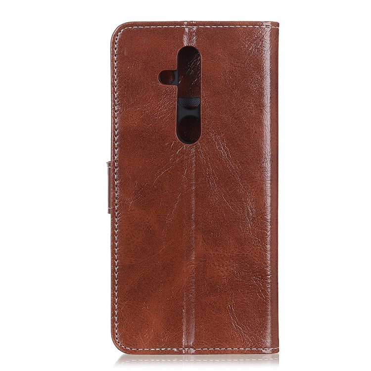 Retro Crazy Horse Texture Horizontal Flip Leather Case for Nokia X71, with Holder & Card Slots & Photo Frame & Wallet