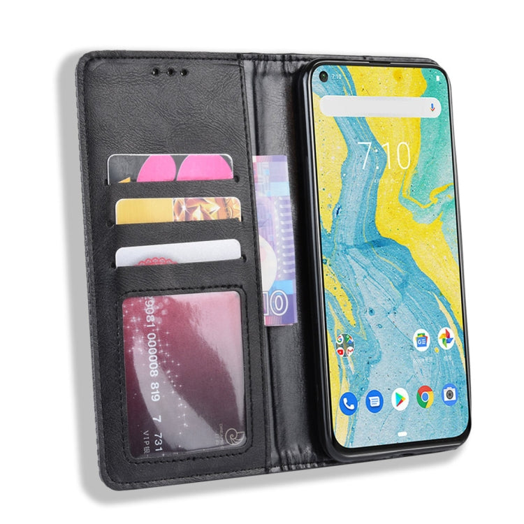Retro Magnetic Clasp Horizontal Flip Leather Case for Nokia X71 (8.1 Plus), with Holder & Card Slots & Wallet
