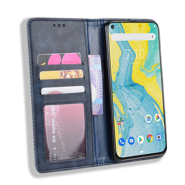 Retro Magnetic Clasp Horizontal Flip Leather Case for Nokia X71 (8.1 Plus), with Holder & Card Slots & Wallet