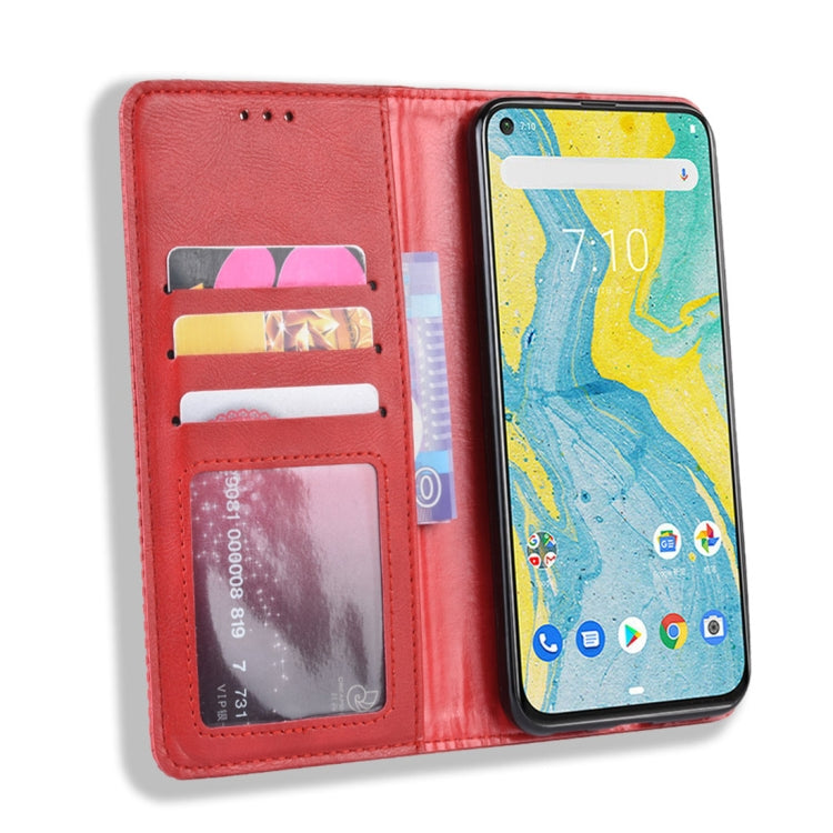 Retro Magnetic Clasp Horizontal Flip Leather Case for Nokia X71 (8.1 Plus), with Holder & Card Slots & Wallet