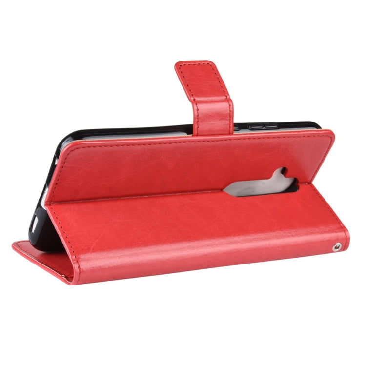 Crazy Horse Texture Horizontal Flip Leather Case for Nokia X71 (8.1 Plus), with Holder & Card Slots & Wallet