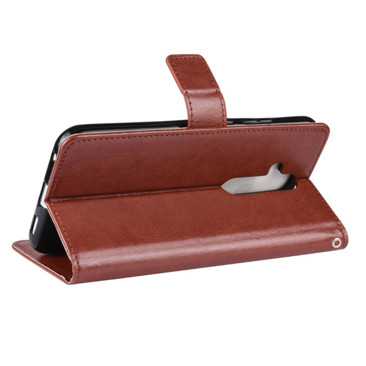 Crazy Horse Texture Horizontal Flip Leather Case for Nokia X71 (8.1 Plus), with Holder & Card Slots & Wallet