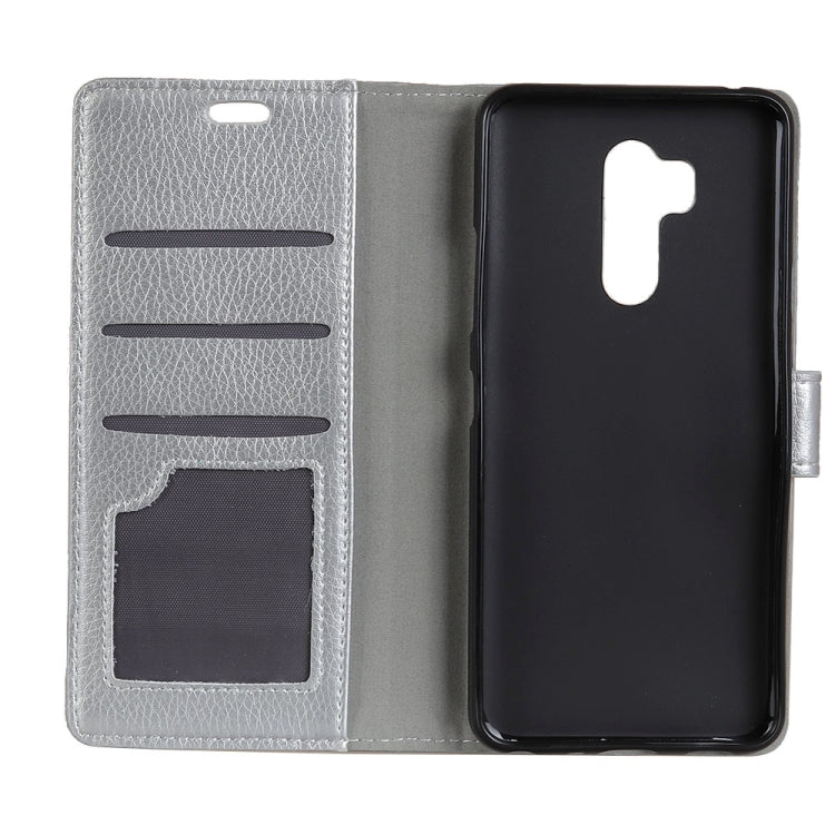 Litchi Texture Horizontal Flip Leather Case for Nokia 8.1 / X7, with Holder & Card Slots & Photo Frame