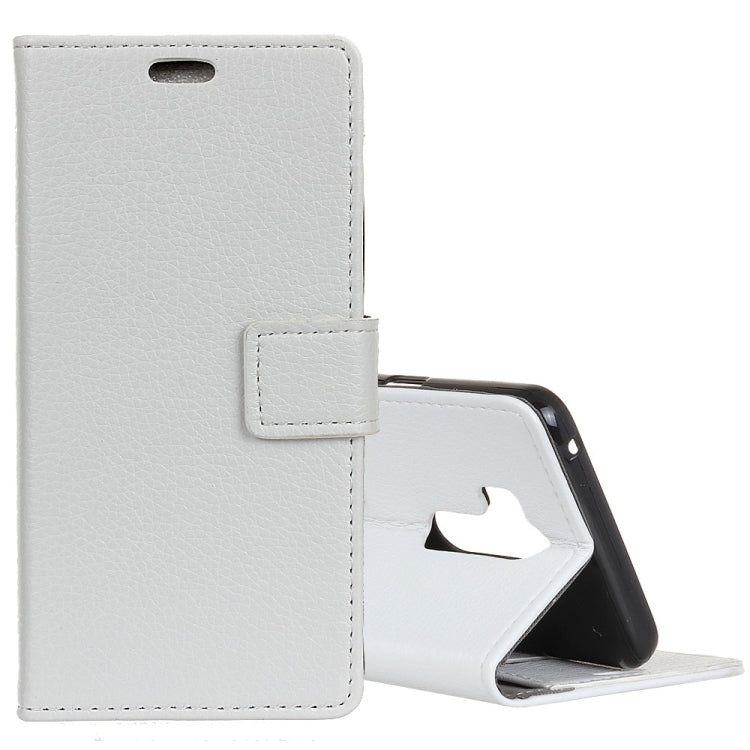 Litchi Texture Horizontal Flip Leather Case for Nokia 8.1 / X7, with Holder & Card Slots & Photo Frame