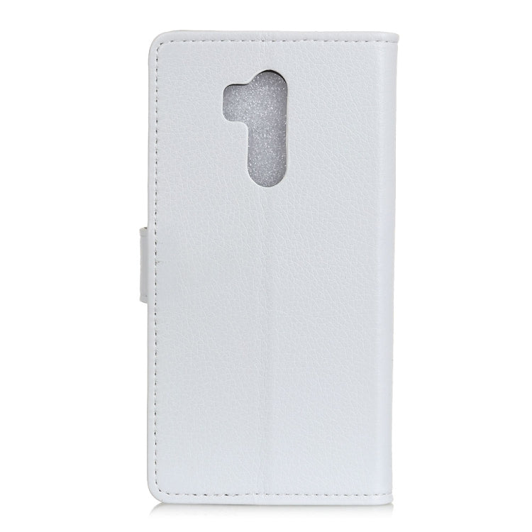 Litchi Texture Horizontal Flip Leather Case for Nokia 8.1 / X7, with Holder & Card Slots & Photo Frame