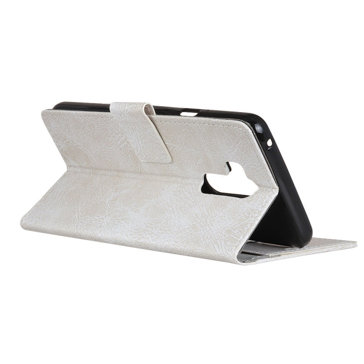 Retro Crazy Horse Texture Horizontal Flip Leather Case for Nokia 8.1 / X7, with Holder & Card Slots & Photo Frame