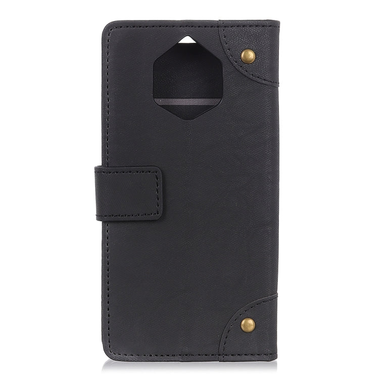 Copper Buckle Retro Crazy Horse Texture Horizontal Flip Leather Case for Nokia 9 PureView, with Holder & Card Slots & Wallet