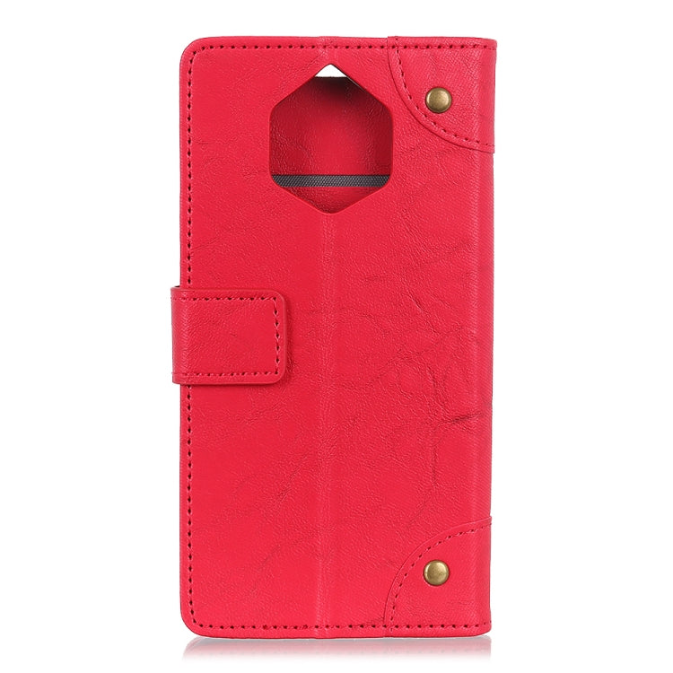 Copper Buckle Retro Crazy Horse Texture Horizontal Flip Leather Case for Nokia 9 PureView, with Holder & Card Slots & Wallet