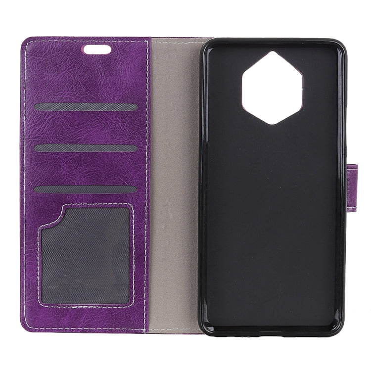 Retro Crazy Horse Texture Horizontal Flip Leather Case for Nokia 9 PureView, with Holder & Card Slots & Photo Frame