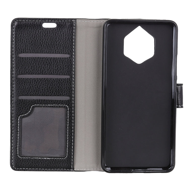 Litchi Texture Horizontal Flip Leather Case for Nokia 9 PureView, with Holder & Card Slots & Photo Frame