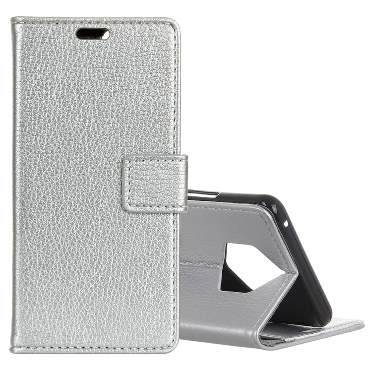 Litchi Texture Horizontal Flip Leather Case for Nokia 9 PureView, with Holder & Card Slots & Photo Frame