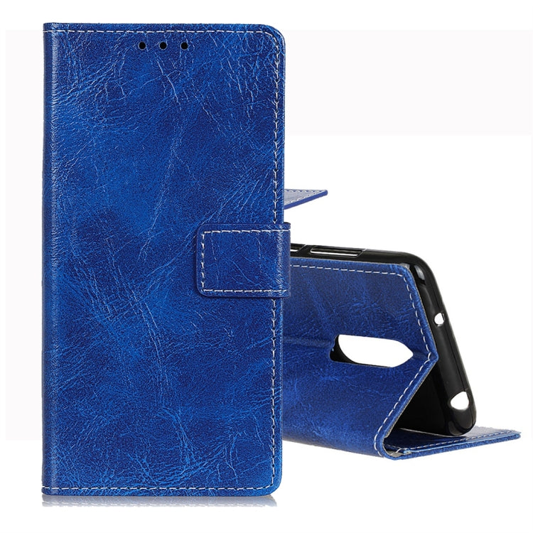 Retro Crazy Horse Texture Horizontal Flip Leather Case for Nokia 3.2, with Holder & Card Slots & Wallet & Photo Frame