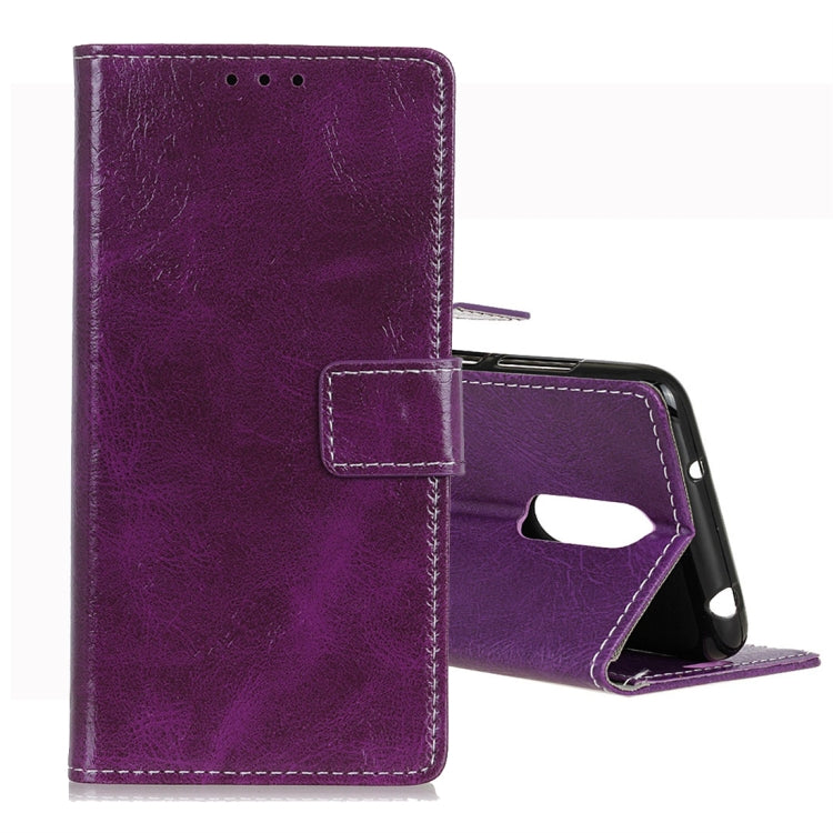 Retro Crazy Horse Texture Horizontal Flip Leather Case for Nokia 3.2, with Holder & Card Slots & Wallet & Photo Frame