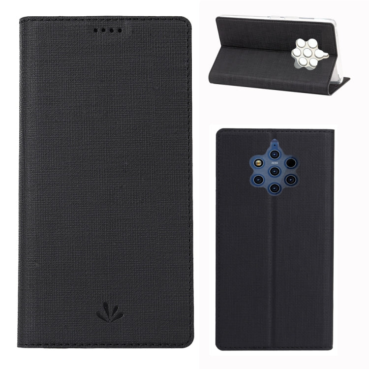 ViLi DMX Multifunctional Horizontal Flip Leather Case for Nokia 9 Pureview, with Card Slot & Holder