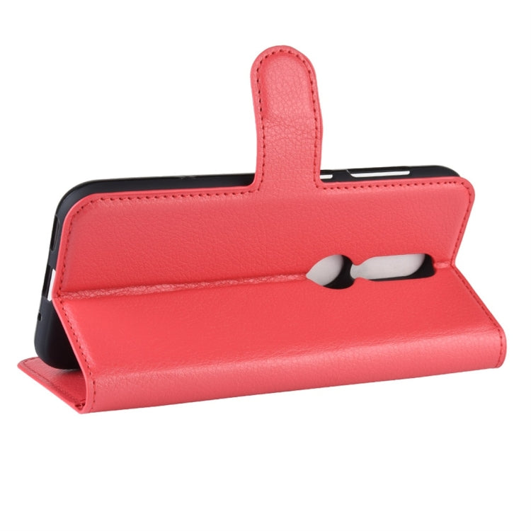 Litchi Texture Horizontal Flip Leather Case for Nokia 4.2, with Wallet & Holder & Card Slots