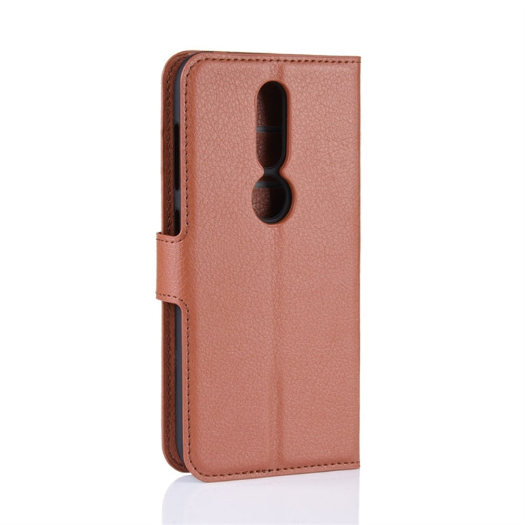 Litchi Texture Horizontal Flip Leather Case for Nokia 4.2, with Wallet & Holder & Card Slots