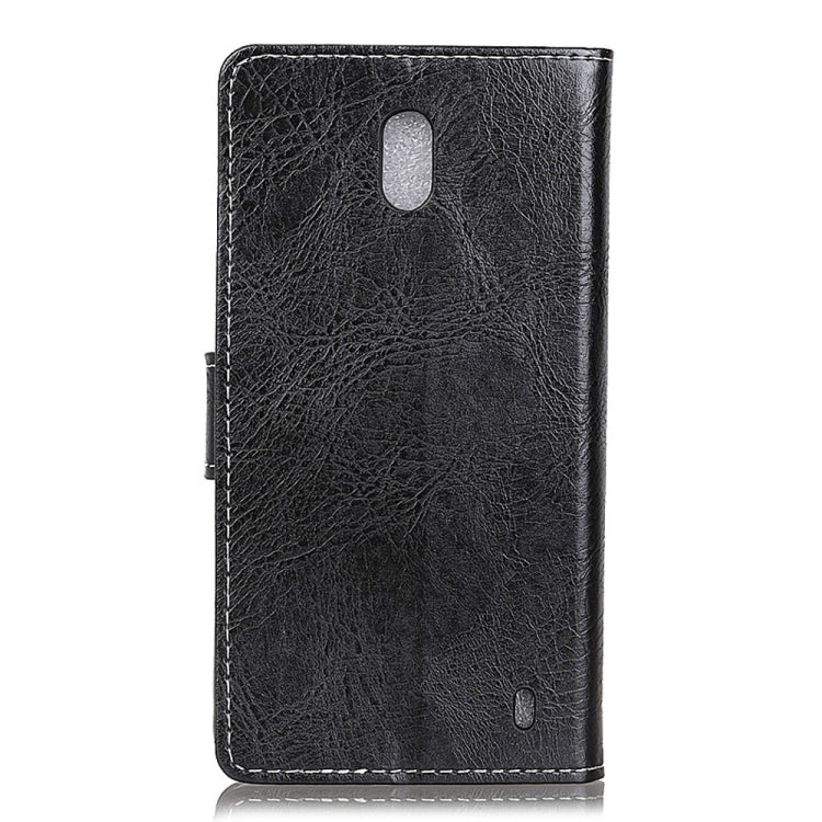 Retro Crazy Horse Texture Horizontal Flip Leather Case for Nokia 2.2, with Holder & Card Slots & Photo Frame & Wallet