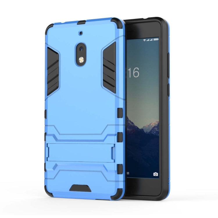 Shockproof PC + TPU Case for Nokia 2.1, with Holder
