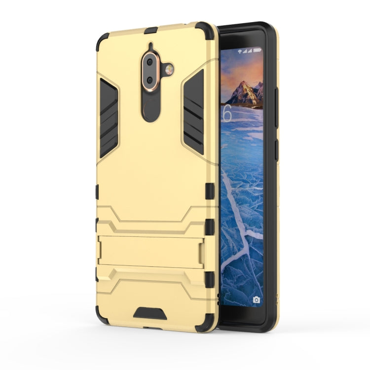 Shockproof PC + TPU Case for Nokia 7 Plus 2018, with Holder