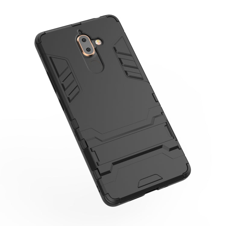 Shockproof PC + TPU Case for Nokia 7 Plus 2018, with Holder