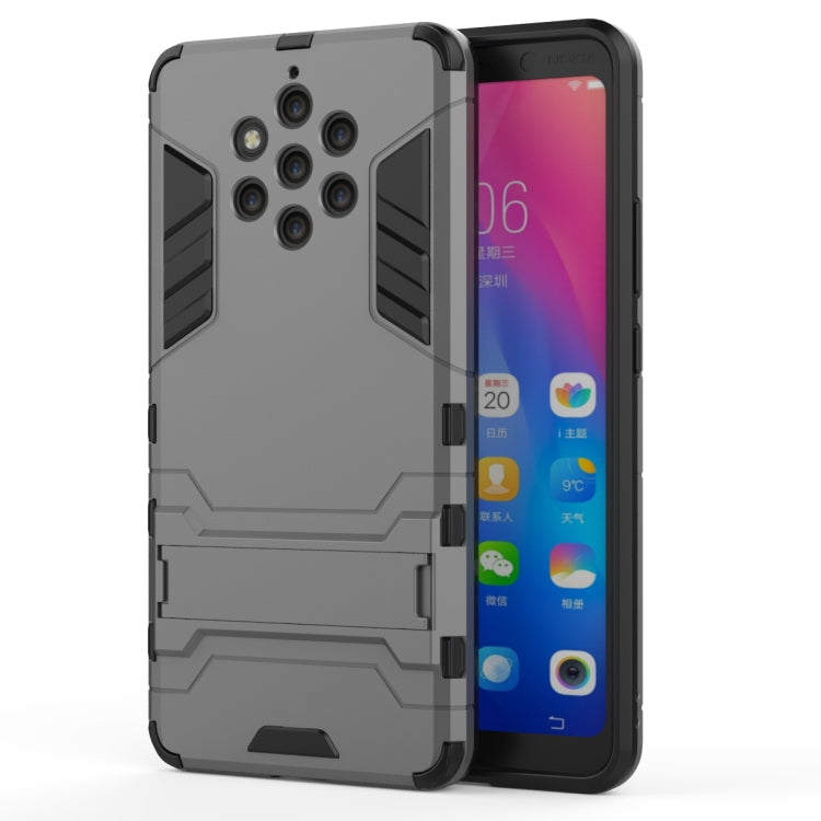 Shockproof PC + TPU Case for Nokia 9, with Holder