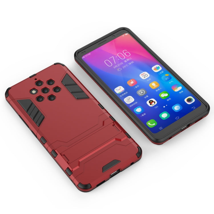 Shockproof PC + TPU Case for Nokia 9, with Holder