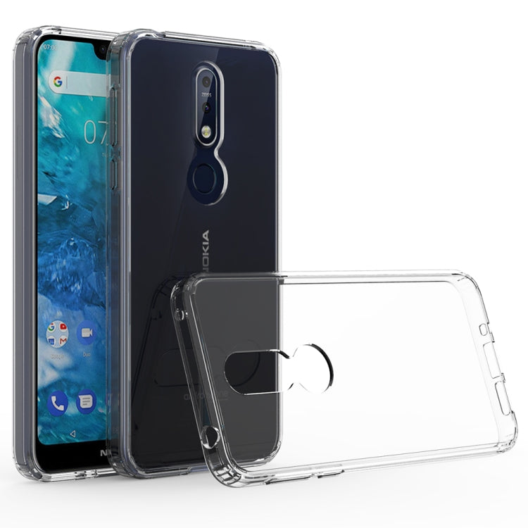 Scratchproof TPU + Acrylic Protective Case for Nokia 7.1
