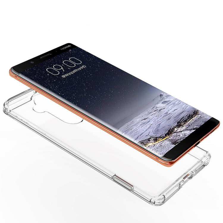 Scratchproof TPU + Acrylic Protective Case for Nokia 8 Sirocco