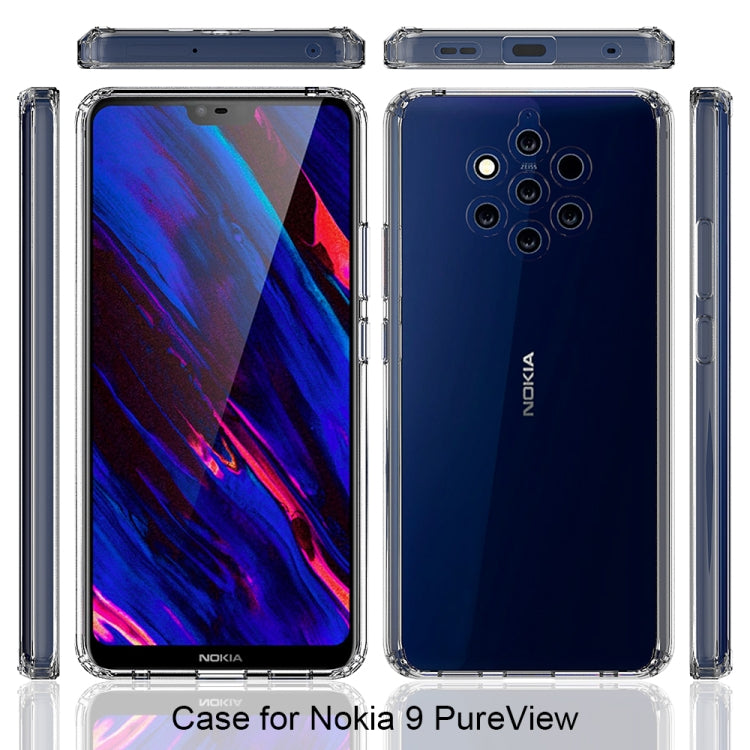 Scratchproof TPU + Acrylic Protective Case for Nokia 9 P