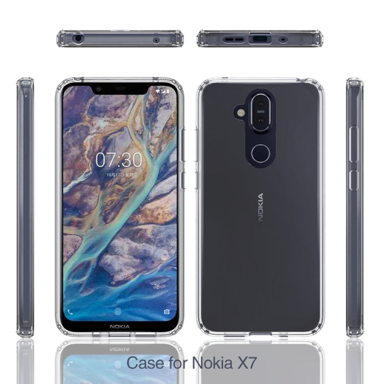 Scratchproof TPU + Acrylic Protective Case for Nokia X7