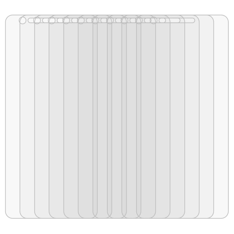 50 PCS 9H 2.5D Tempered Glass Film for Nokia 3.1